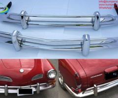 Volkswagen Karmann Ghia US type bumper (1970 – 1971) by stainless steel