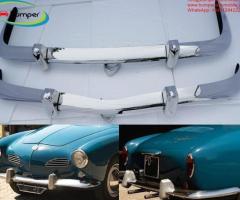 Volkswagen Karmann Ghia Euro style bumper (1956-1966) by stainless steel