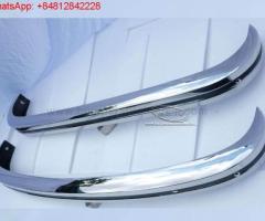 Volkswagen Type 3 bumper (1970-1973) in stainless steel  (VW Type 3 Stoßfänger)